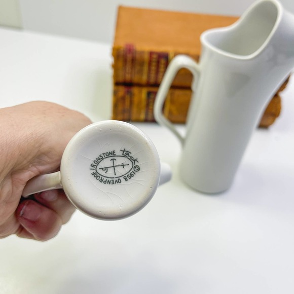 MCM Collectible Ironstone Pitchers by Lagardo Tackett for Schmid - Picture 8 of 14